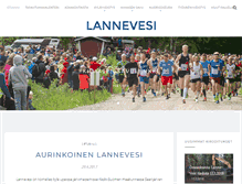 Tablet Screenshot of lannevesi.fi